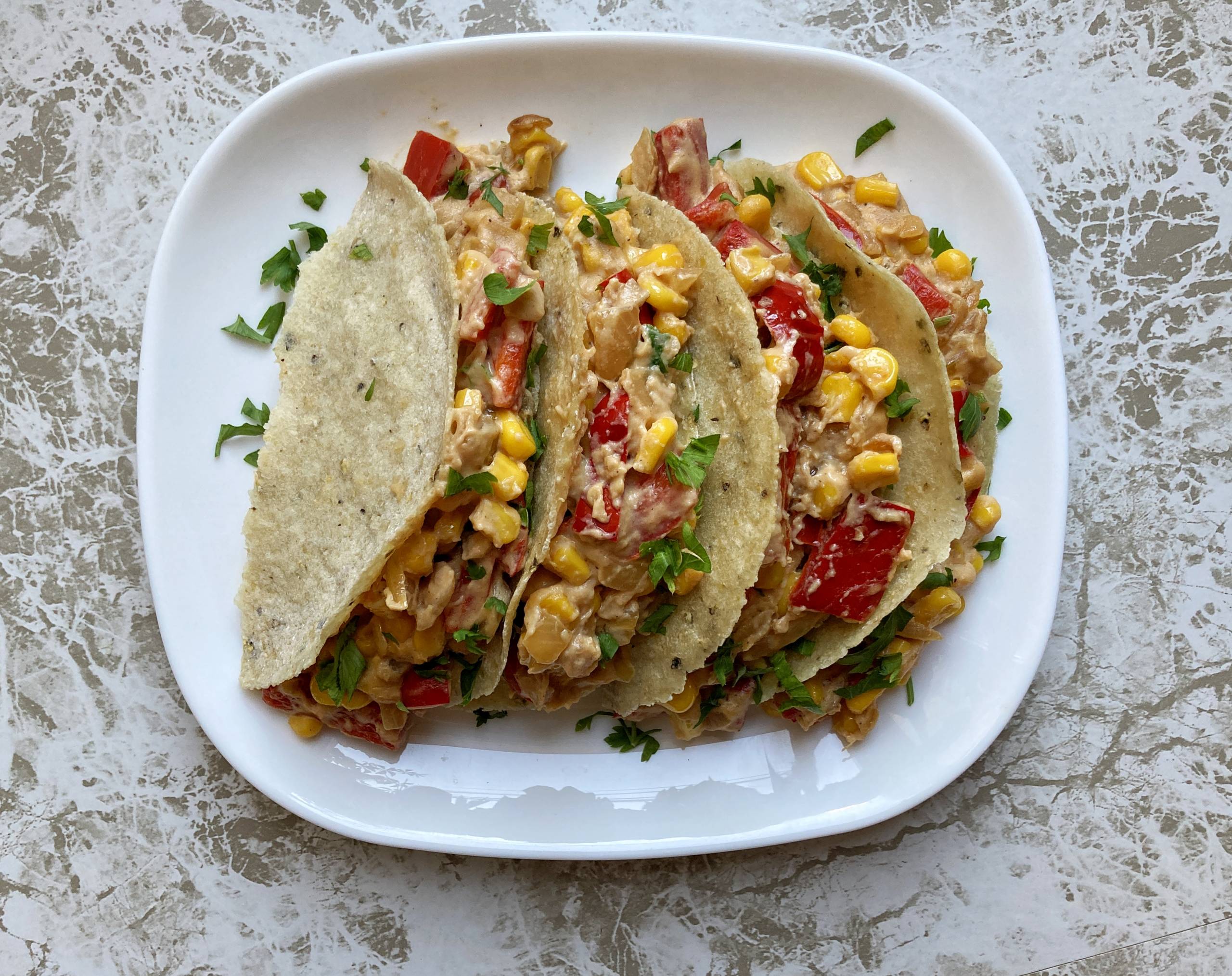 Vegan mexican tacos sa indijskim orahom i kukuruzom | Klopica